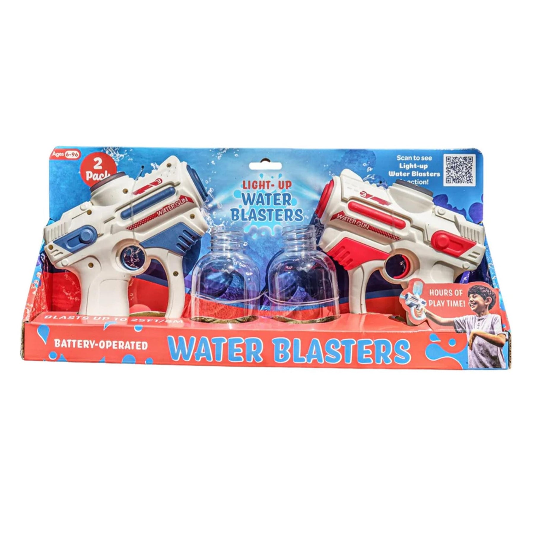 Light-Up Electric Water Gun 2 Pack