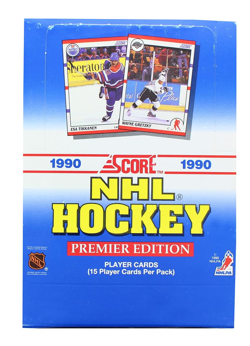 NHL 1990 Score Hockey Trading Card Box | 36 Packs