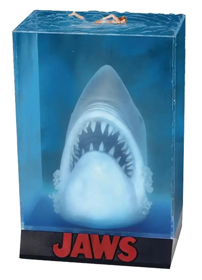 Jaws 3D Movie Poster Statue