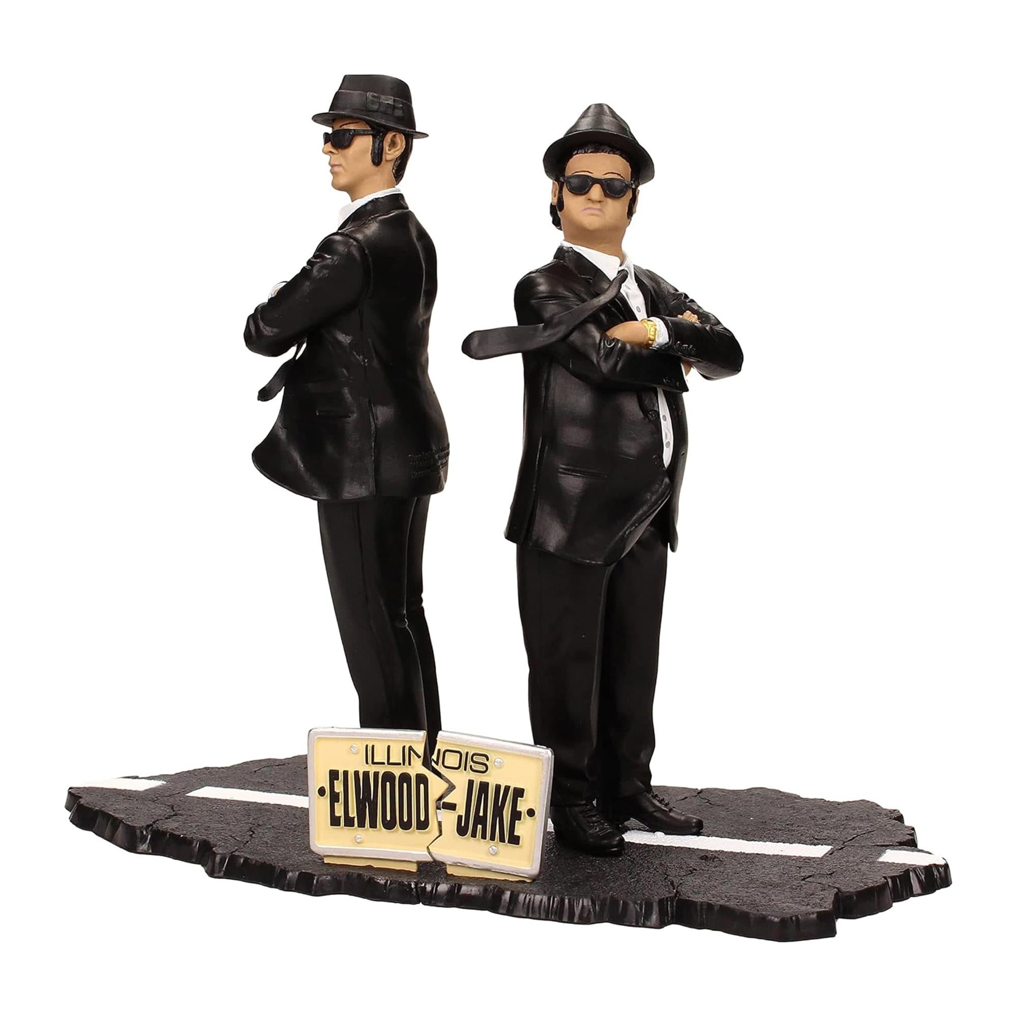 The Blues Brothers 7-Inch Jake and Elwood SD Toys Figure Set | Free Sh