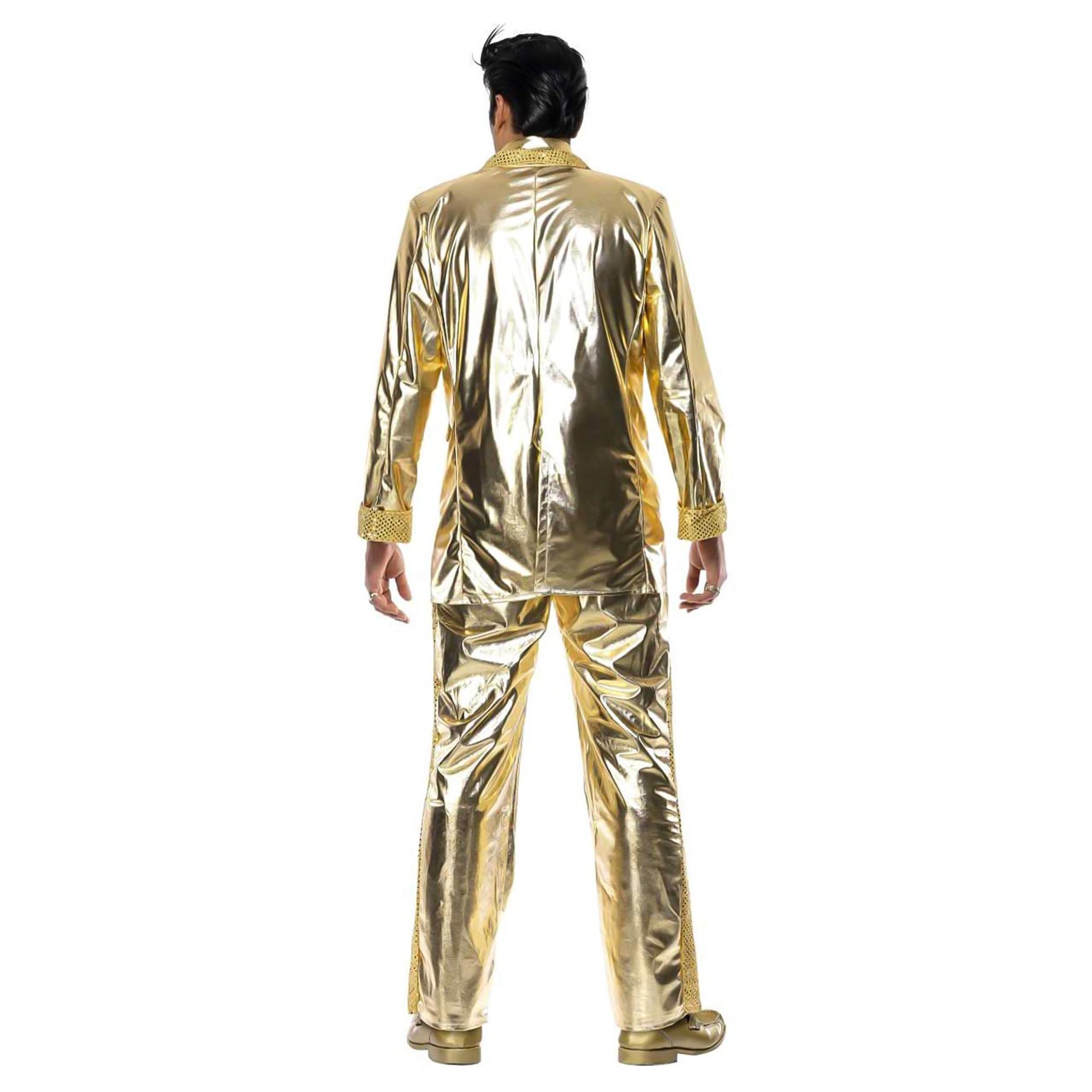 Elvis Gold Lame Chest Child Costume
