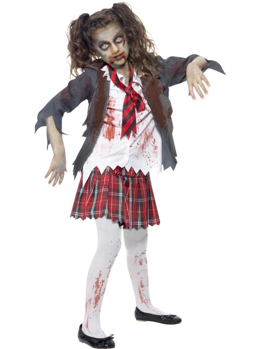 Zombie School Girl Adult Costume