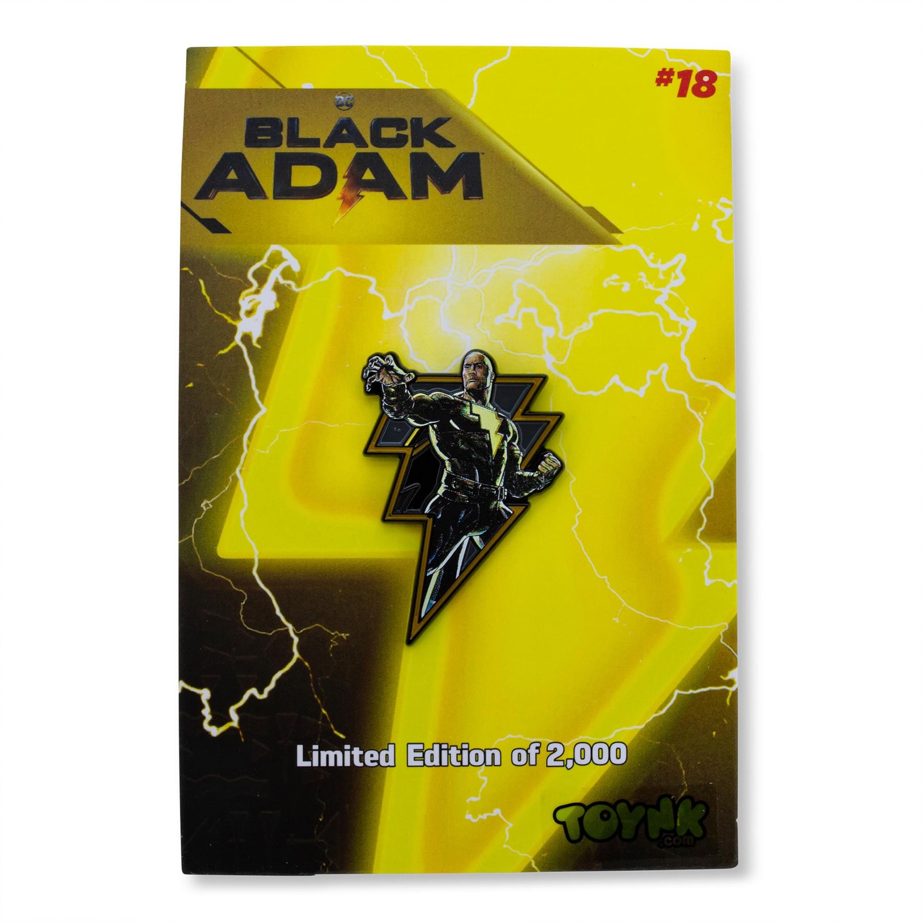 DC Comics Black Adam Limited Edition Enamel Pin | Toynk Exclusive