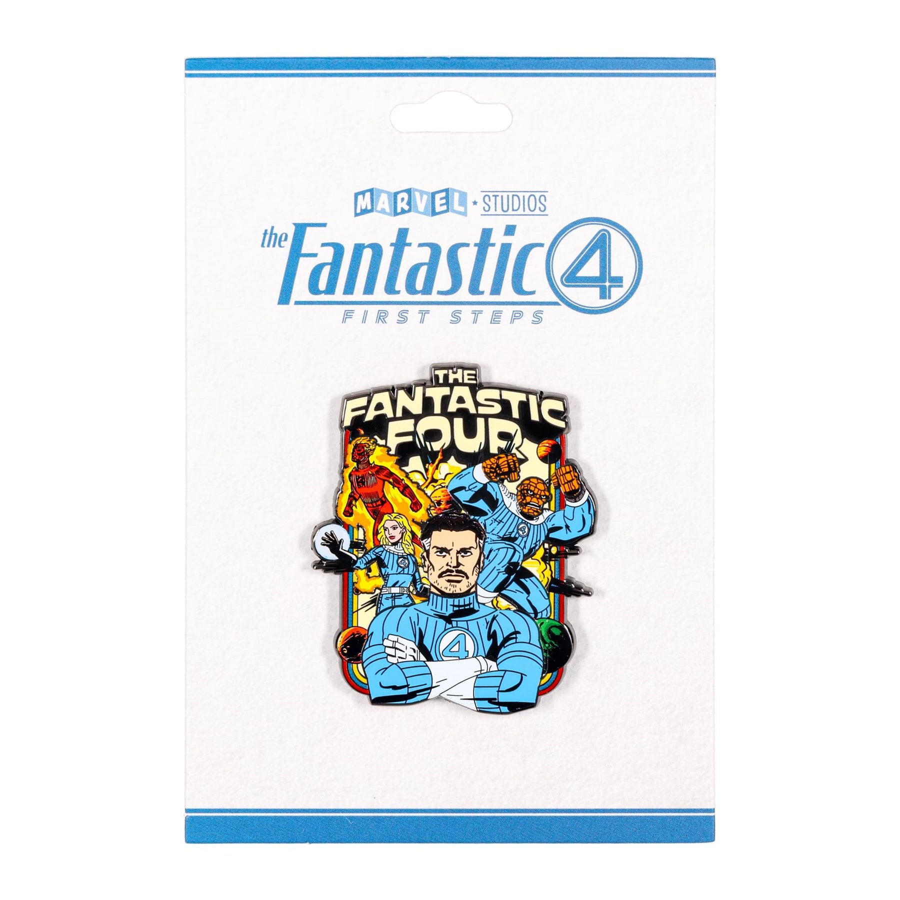 Marvel Studios The Fantastic Four: First Steps Team Collage Enamel Pin