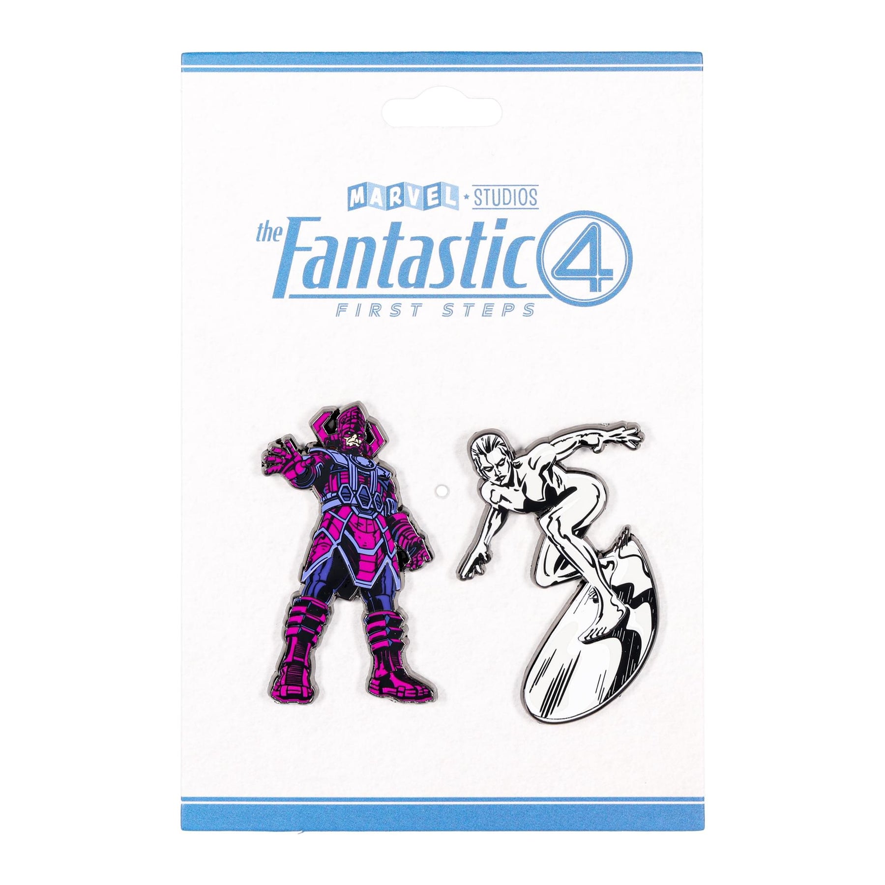 Marvel Studios Fantastic Four Galactus and Silver Surfer 2-Piece Enamel Pin Set