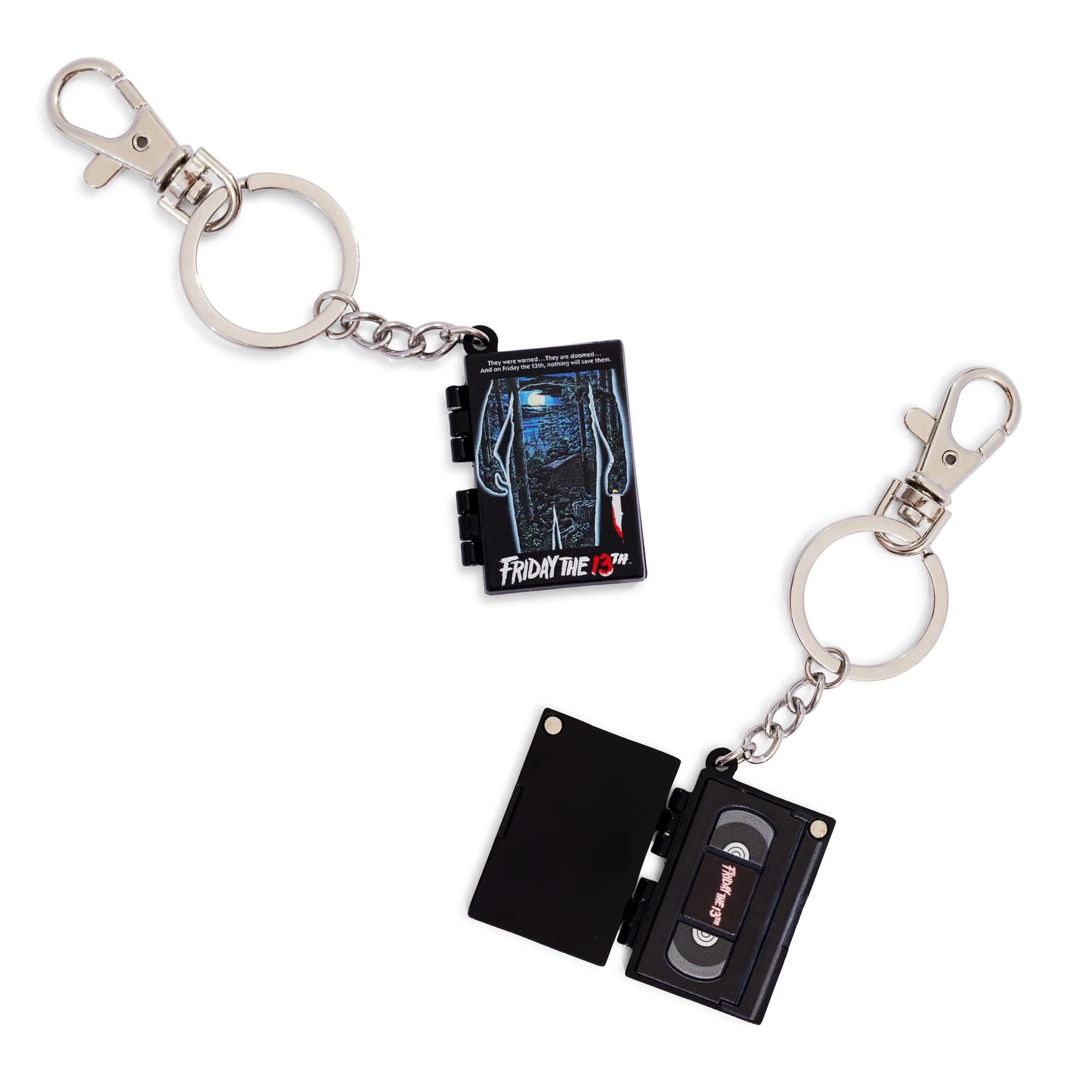 Friday The 13th Movie Poster VHS Tape Keychain | Free Shipping