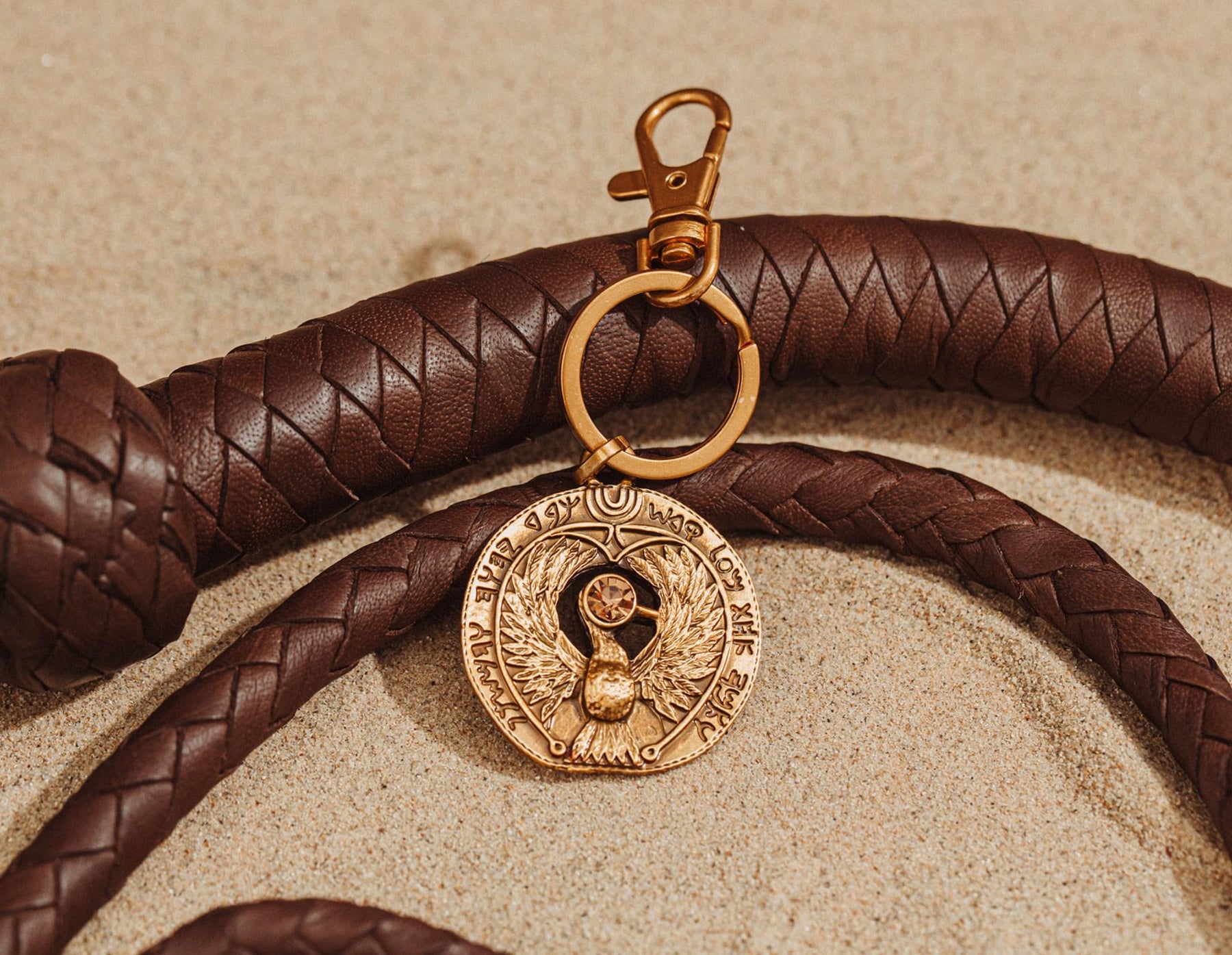 Indiana Jones and The Raiders Of The Lost Ark Talisman Double-Sided Keychain
