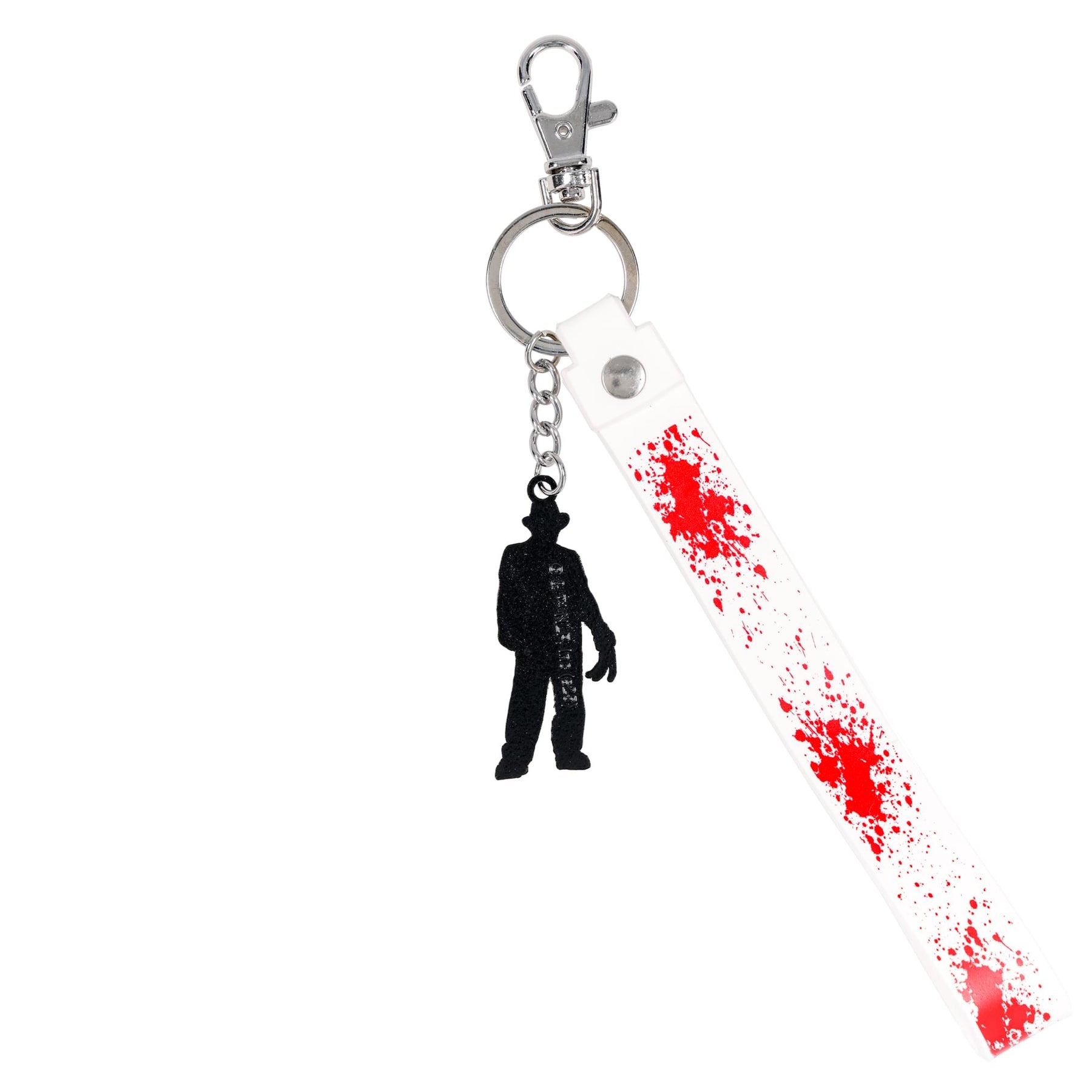 A Nightmare On Elm Street Freddy Krueger Enamel Keychain With Lanyard Strap