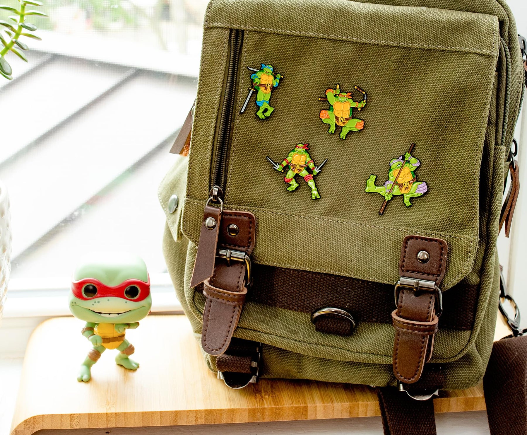 Teenage Mutant Ninja Turtles 4-Piece Enamel Pin Set