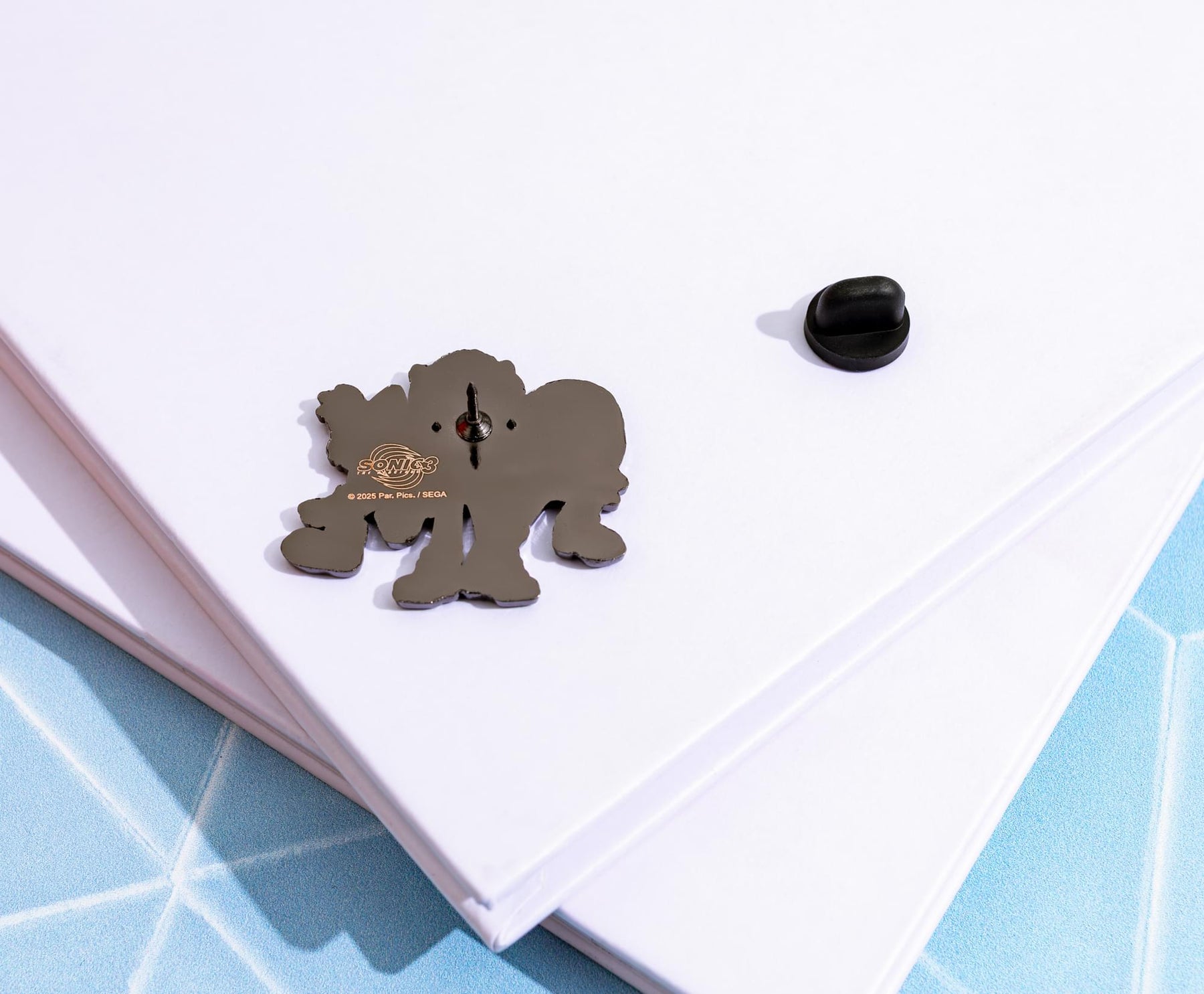 Sonic The Hedgehog 3 Character Trio Enamel Pin