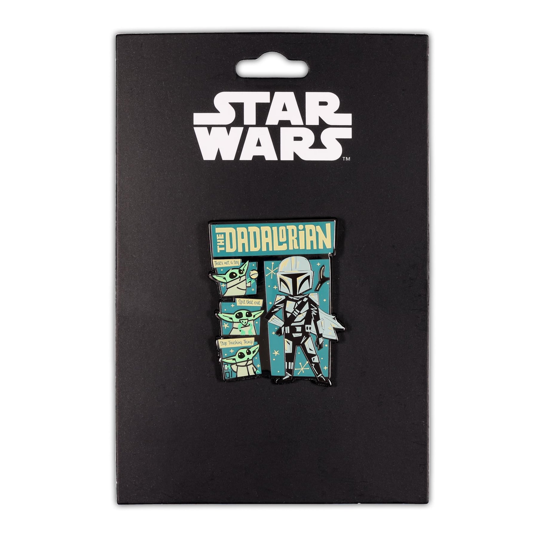 Star Wars: The Mandalorian "The Dadalorian" Father's Day Enamel Pin