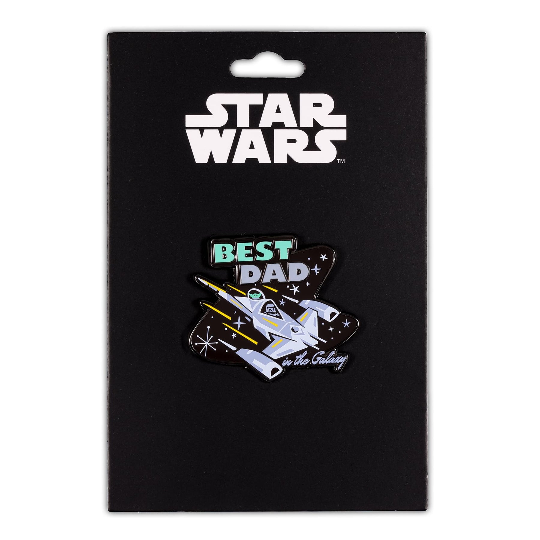 Star Wars: The Mandalorian "Best Dad In The Galaxy" Father's Day Enamel Pin