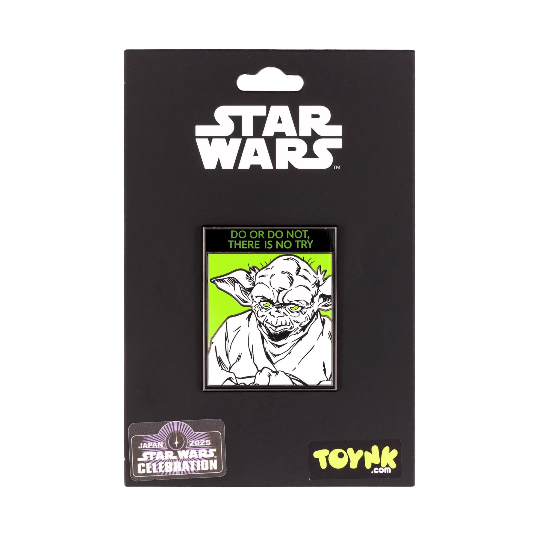 Star Wars Yoda English Enamel Pin | SWC 2025 Exclusive