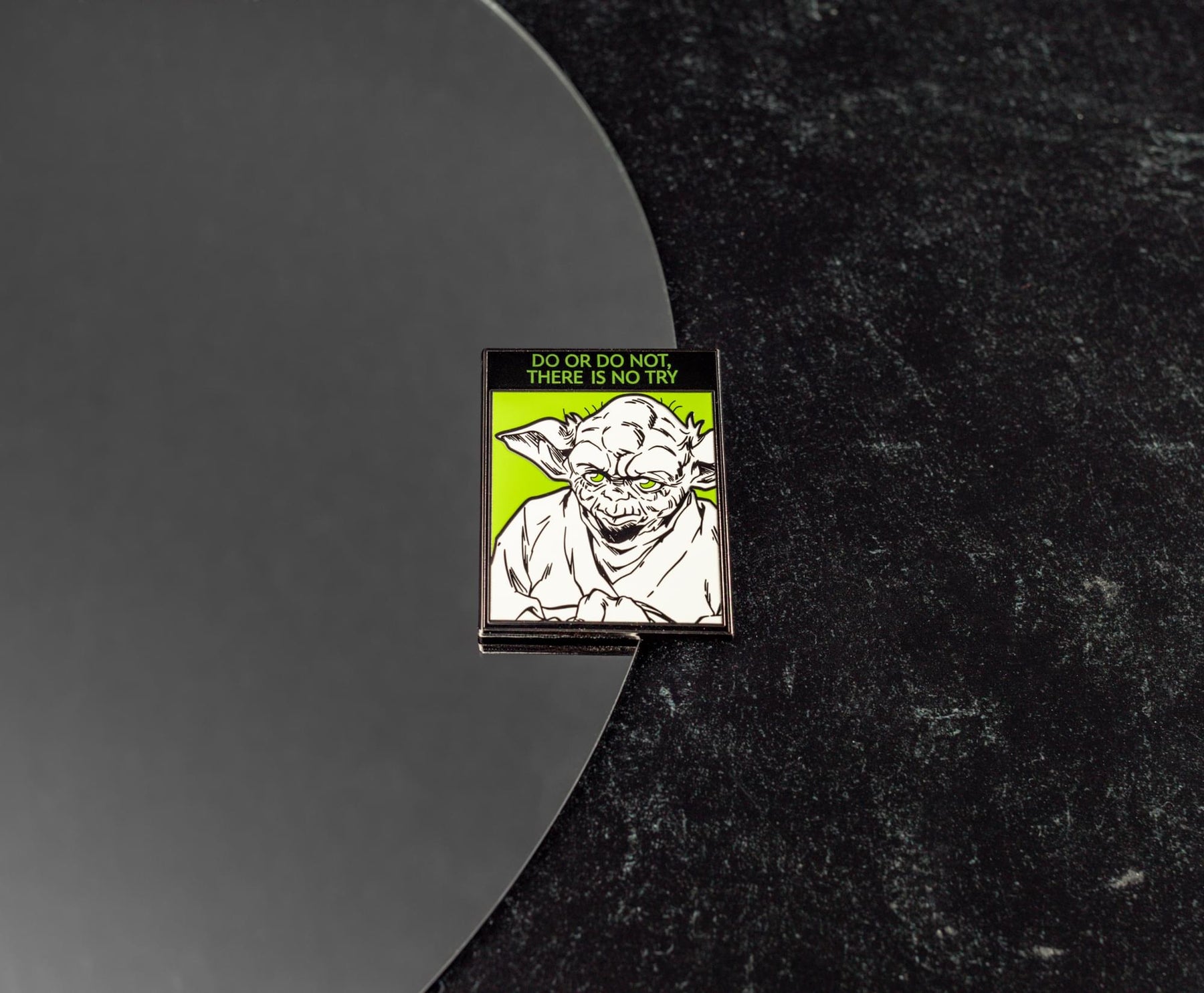 Star Wars Yoda English Enamel Pin | SWC 2025 Exclusive