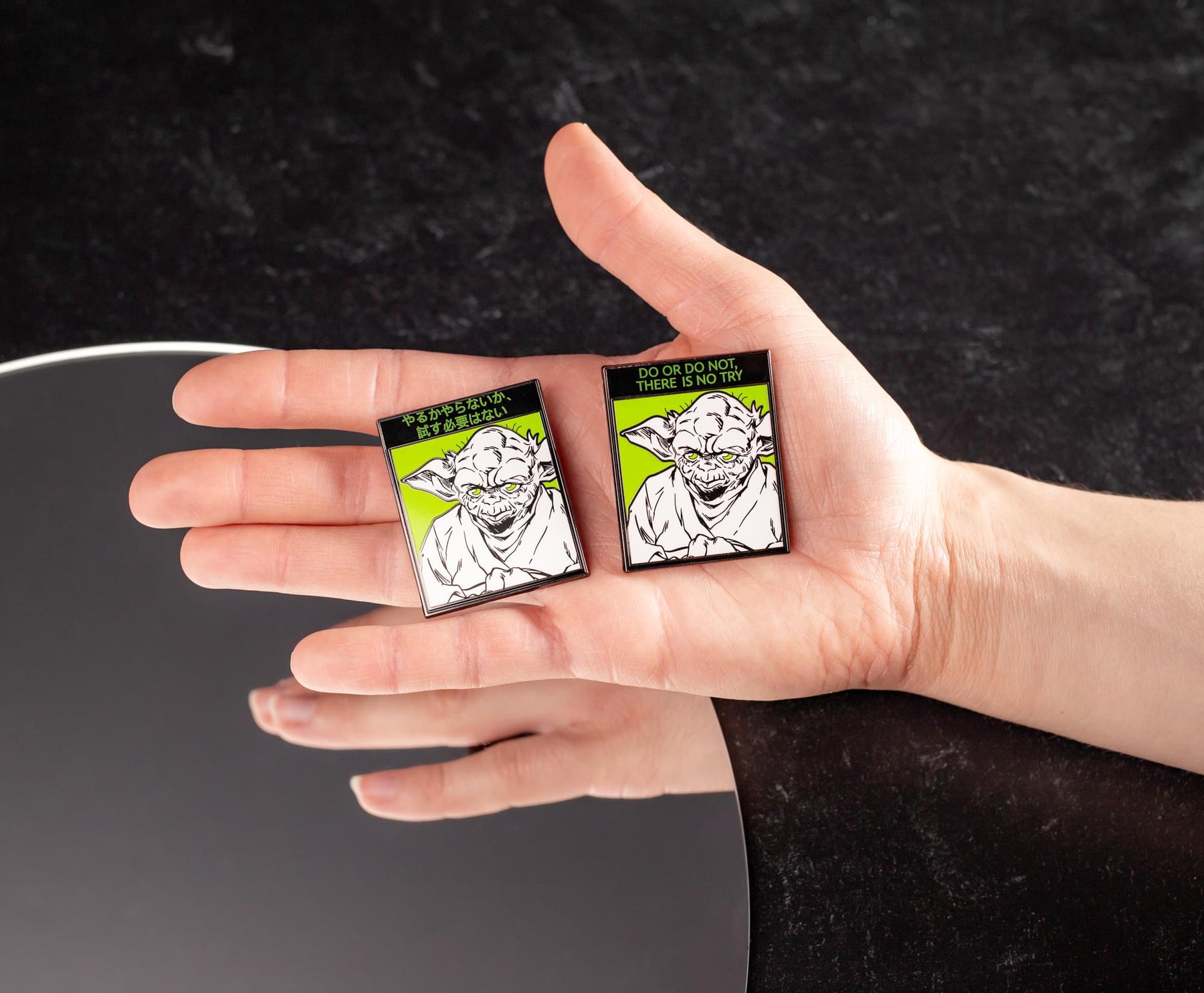 Star Wars Yoda English Enamel Pin | SWC 2025 Exclusive