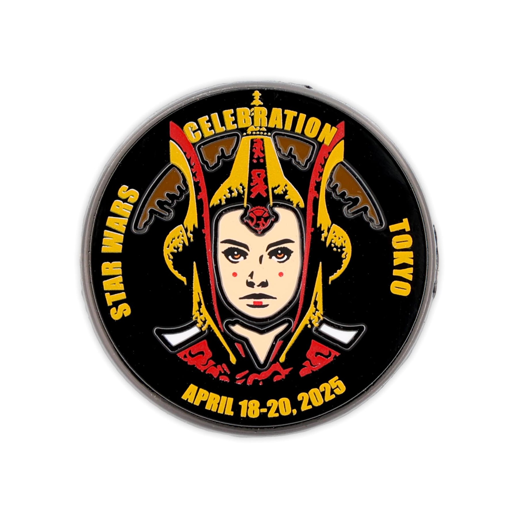 Star Wars Queen Amidala English Enamel Pin | SWC 2025 Exclusive