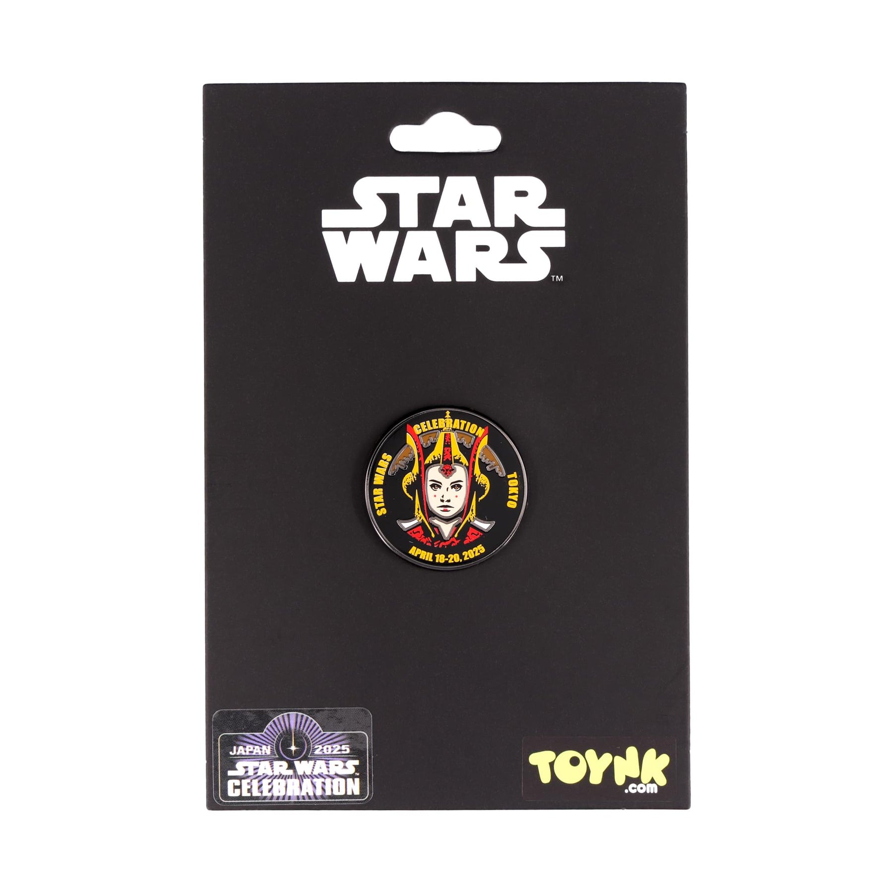 Star Wars Queen Amidala English Enamel Pin | SWC 2025 Exclusive