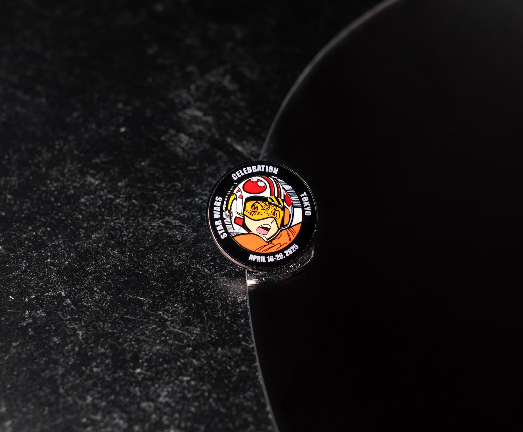 Star Wars Luke Skywalker English Enamel Pin | SWC 2025 Exclusive