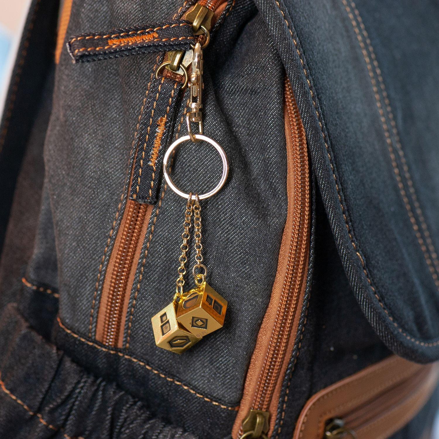 Star Wars Han Solo Lucky Sabacc Dice Keychain