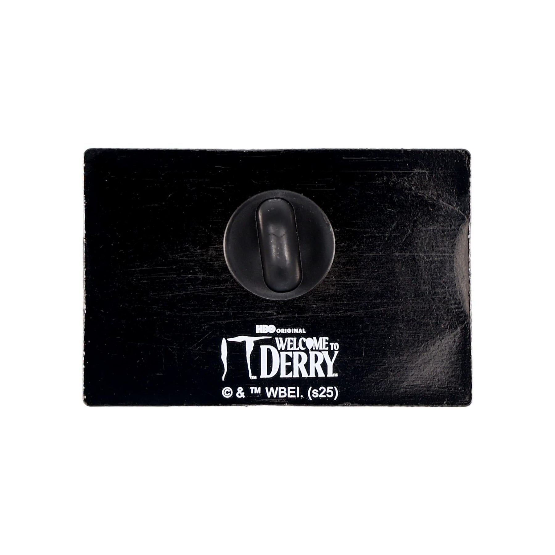 IT "Greetings From Derry" Postcard Printed Enamel Pin
