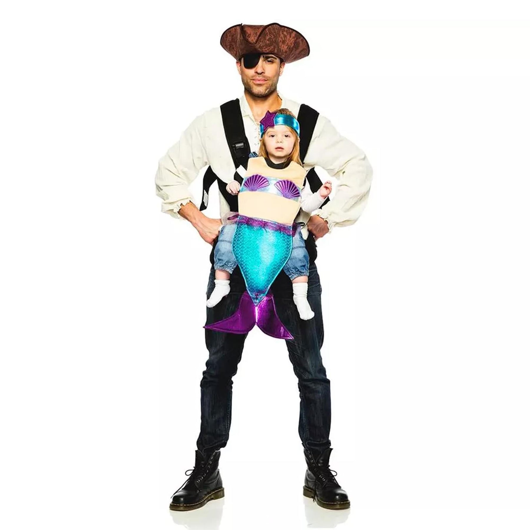 Pirate & Mermaid Baby Carrier Costume