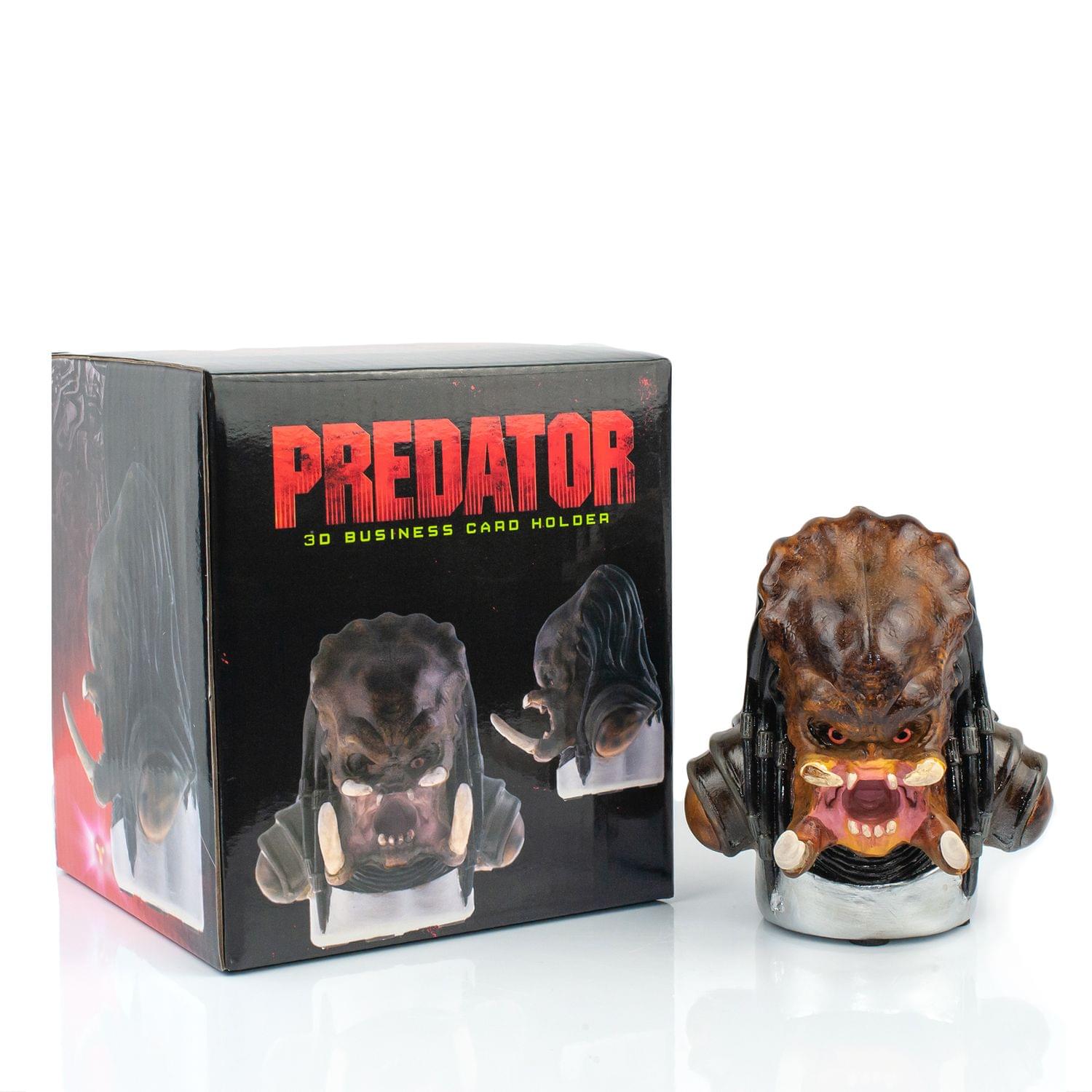 OFFICIAL Predator Business Card Holder | Detailed 3D Predator Head | 4.5" Tall