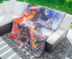 Godzilla: Son of Godzilla Fleece Throw Blanket | 45 x 60 Inches