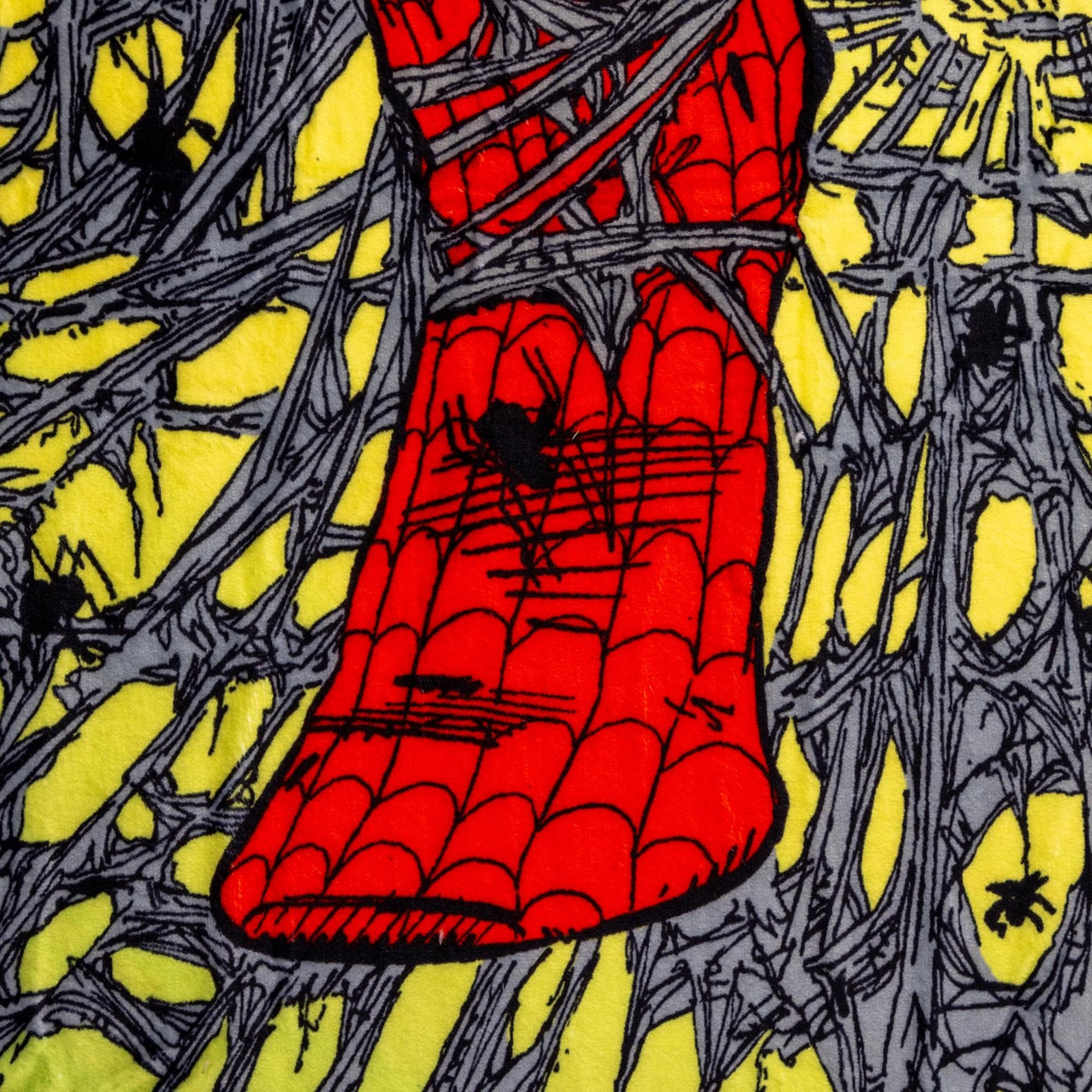 Marvel Comics Spider-Man Comic Book Cover Fleece Throw Blanket | 45 x 60 Inches