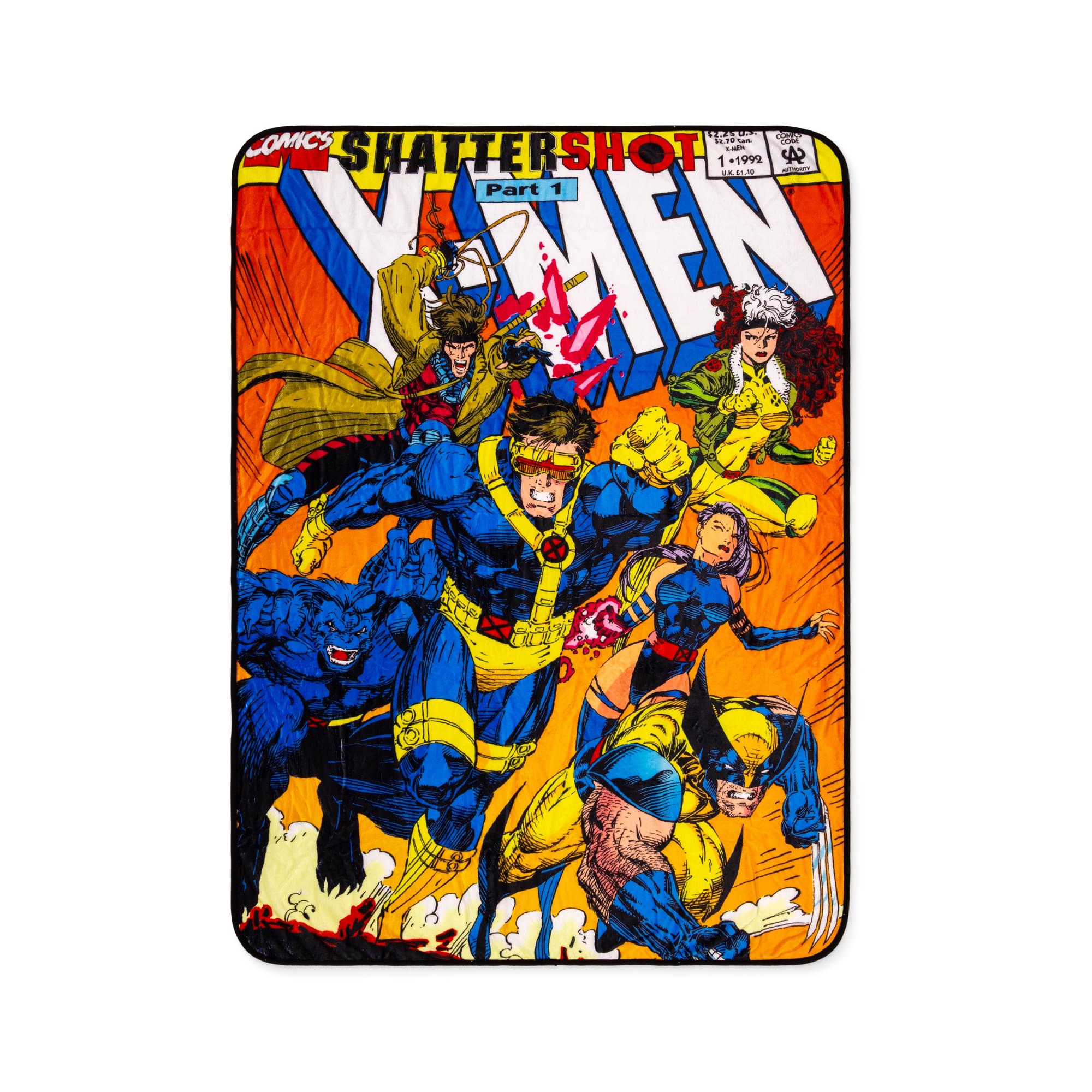Marvel X-Men Comic Cover 45 x 60 Inch Blanket | Free Shipping