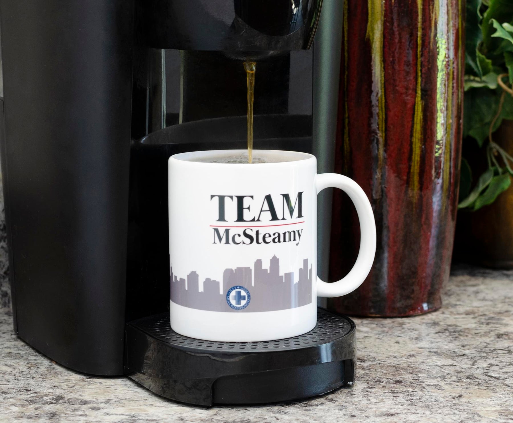 Grey's Anatomy Team McSteamy Ceramic Mug | Holds 11 Ounces