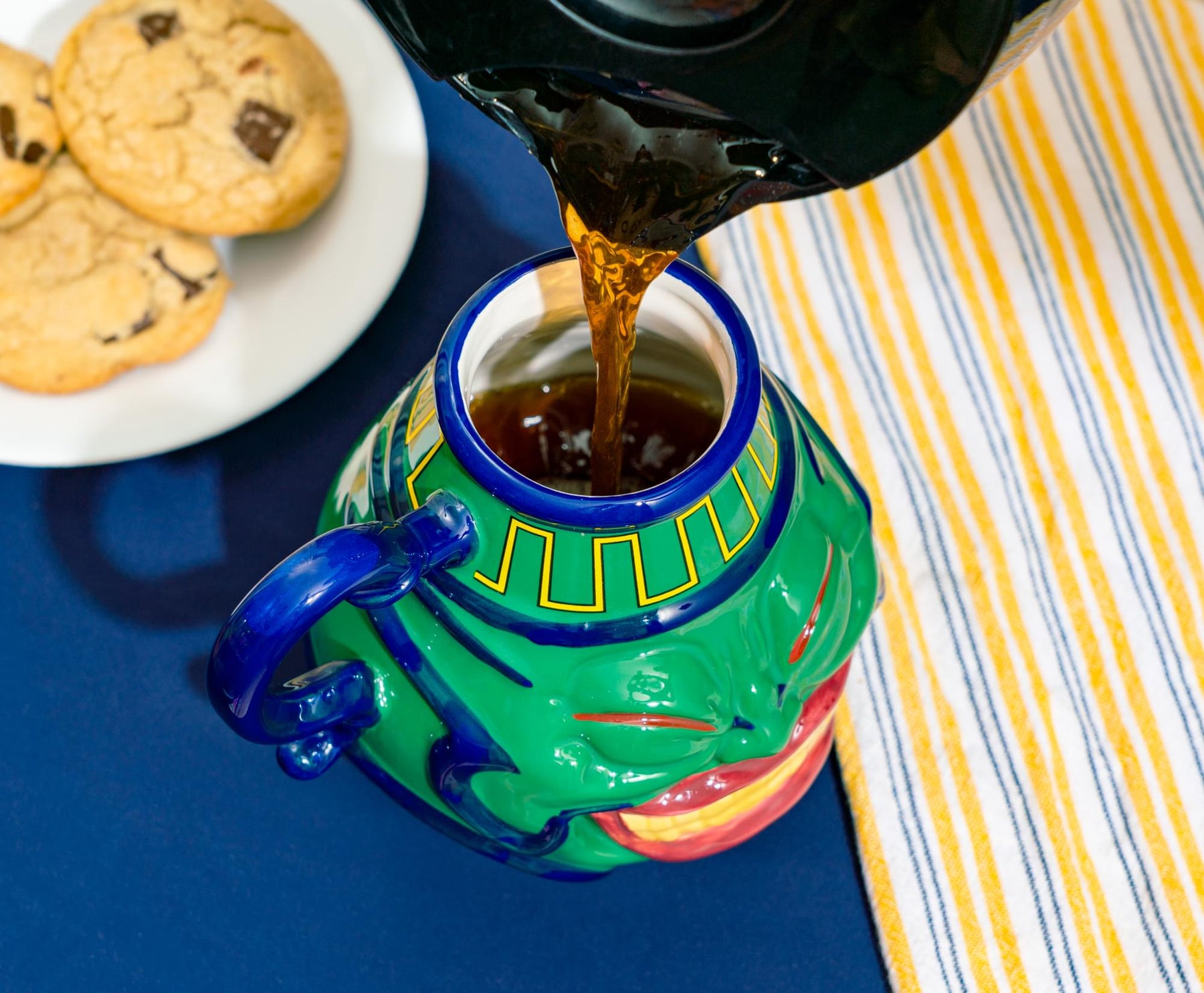 Yu-Gi-Oh! Pot Of Greed Sculpted Ceramic Mug | Holds 11 Ounces