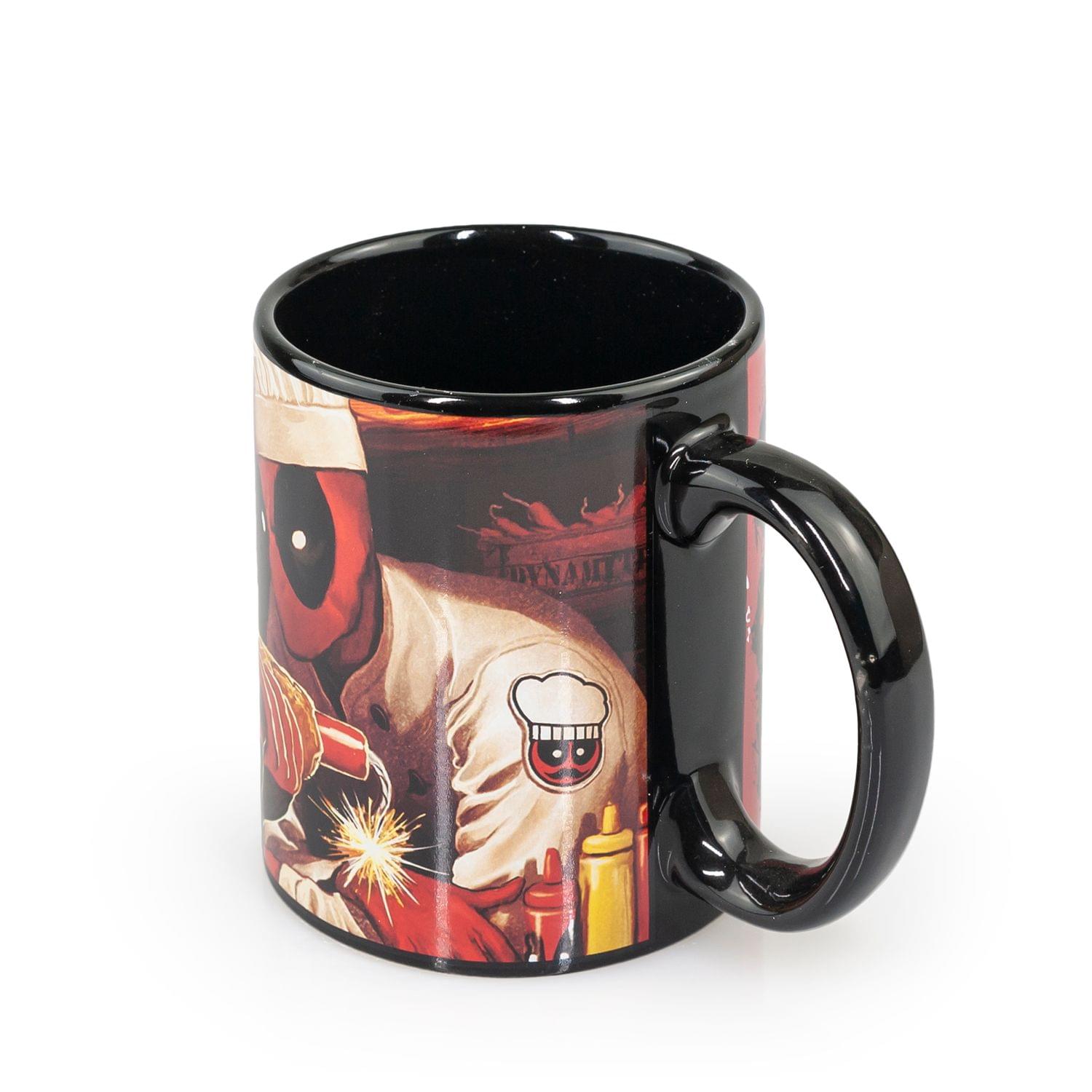 Dead Pool Costume | Dead Pool Atomic Changa Ceramic Coffee Mug | 12 oz