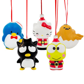 Sanrio Hello Kitty and Friends 4-Inch Decoupage Ornament Set of 5