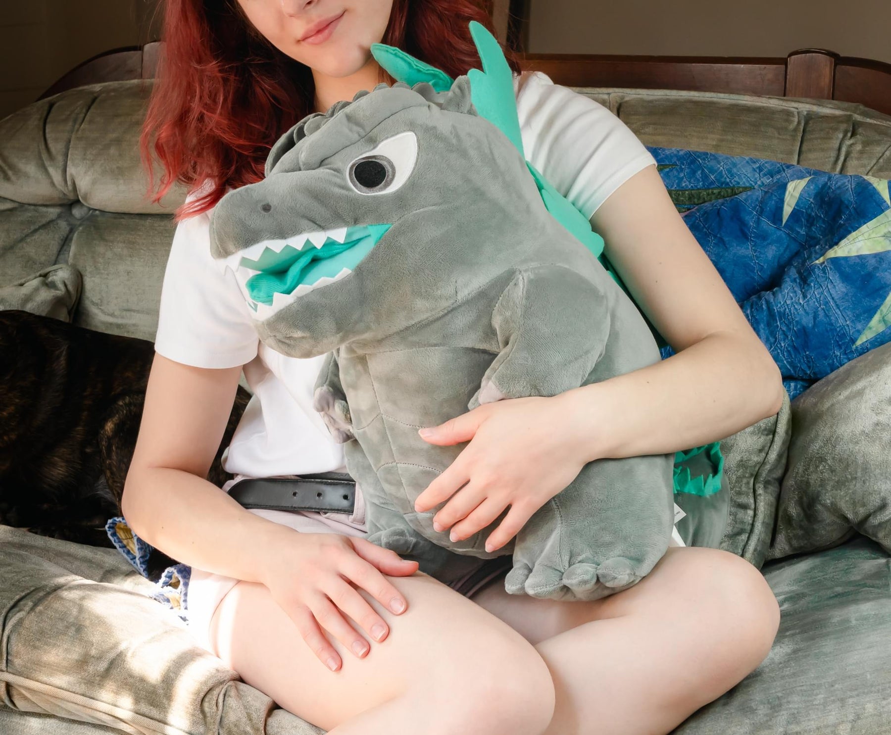 Godzilla Blue Spikes 20-Inch Chibi Collector Plush
