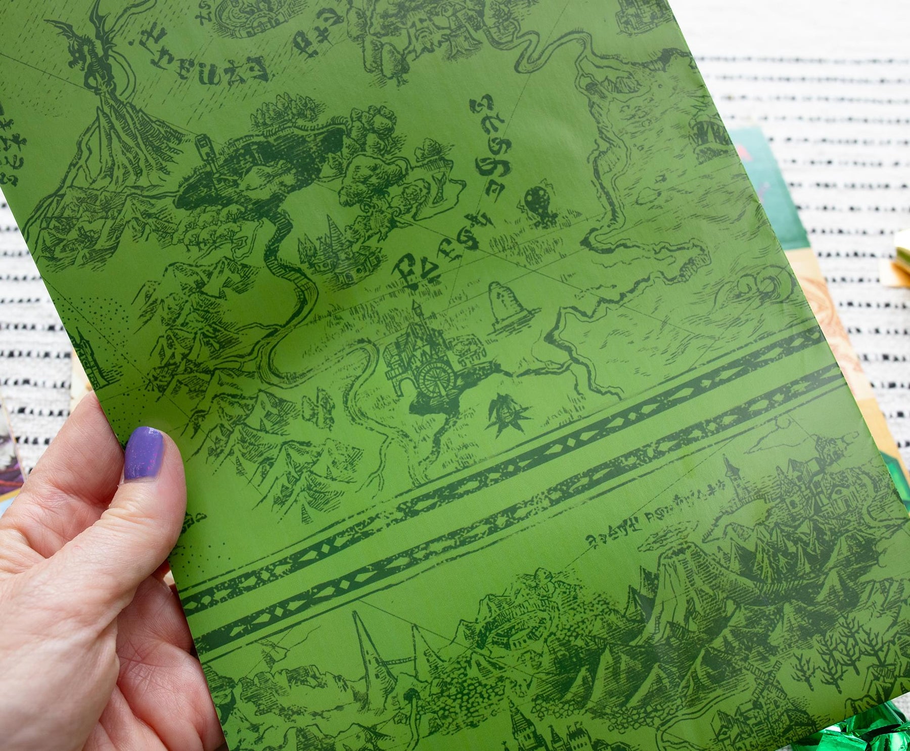 The Legend of Zelda 9-Piece Wrapping Paper Kit