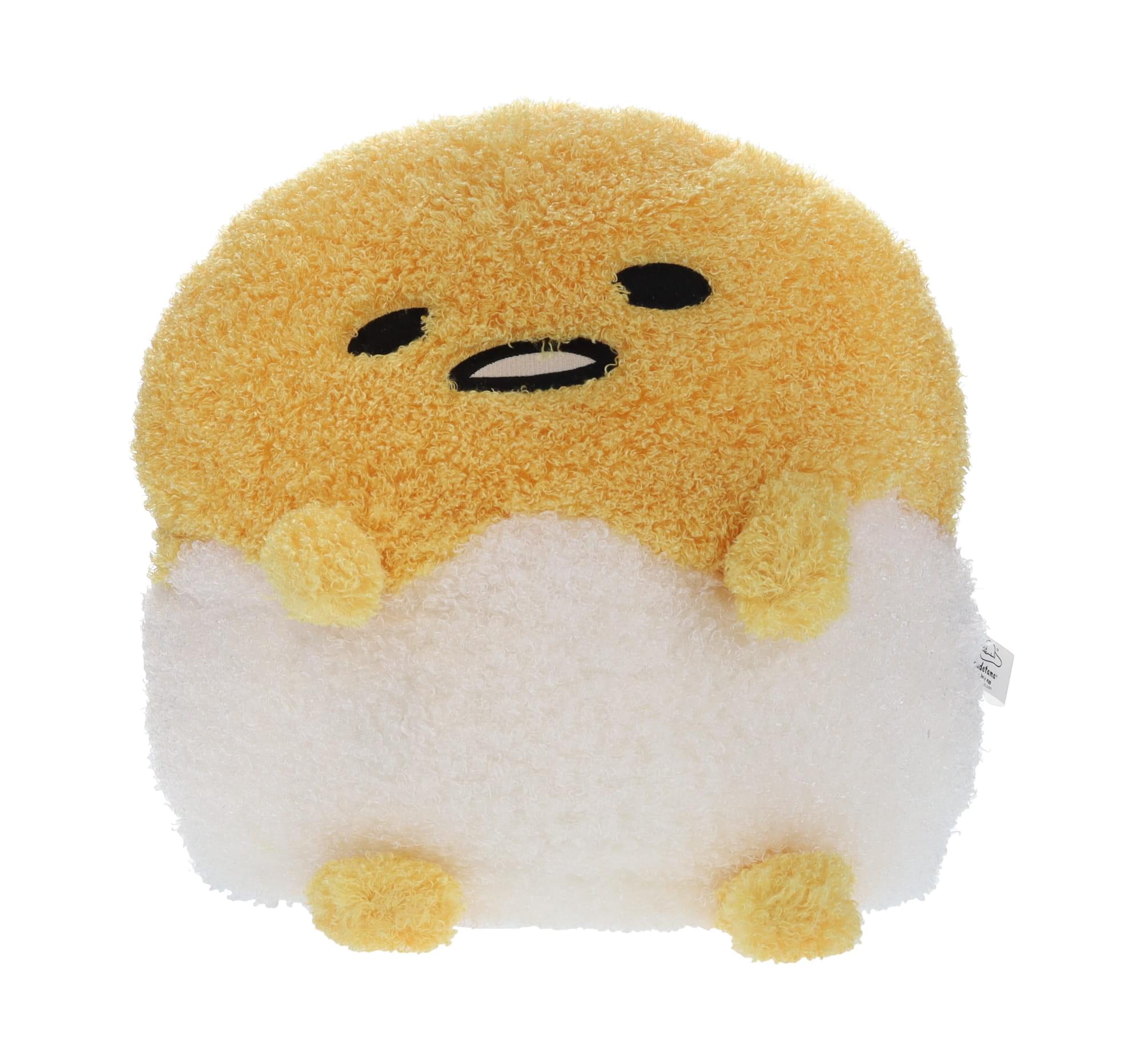 gudetama mini backpack shell Sanrio Gudetama Egg In Shell 17 Inch Deluxe Plush
