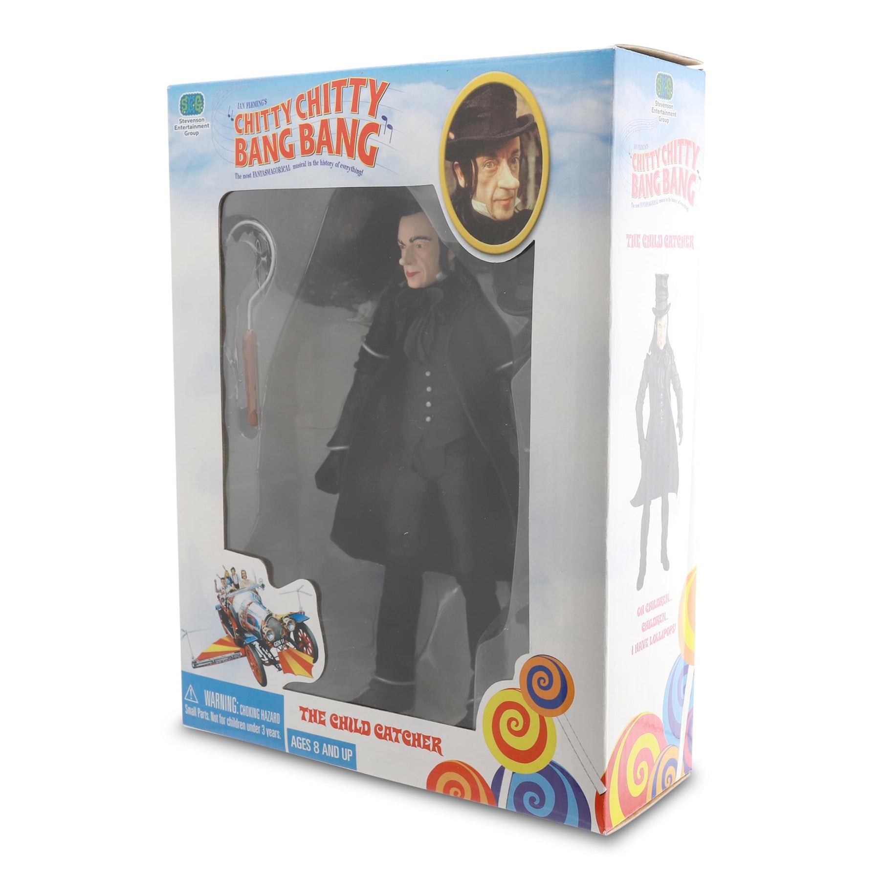 Chitty Chitty Bang Bang 8" Action Figure: Child Catcher (Black)