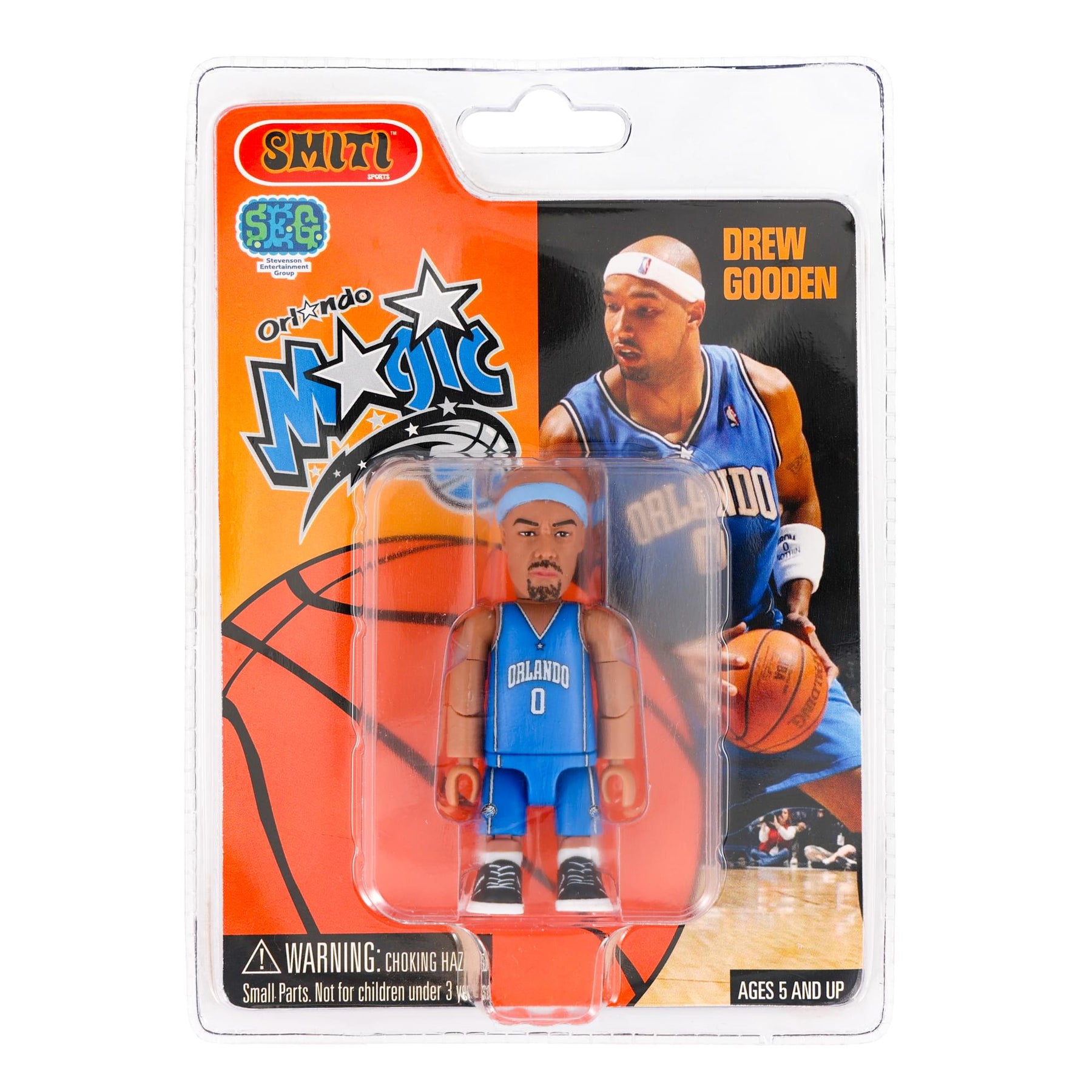 Orlando Magic NBA Basketball SMITI 3 Inch Mini Figure - Drew Gooden