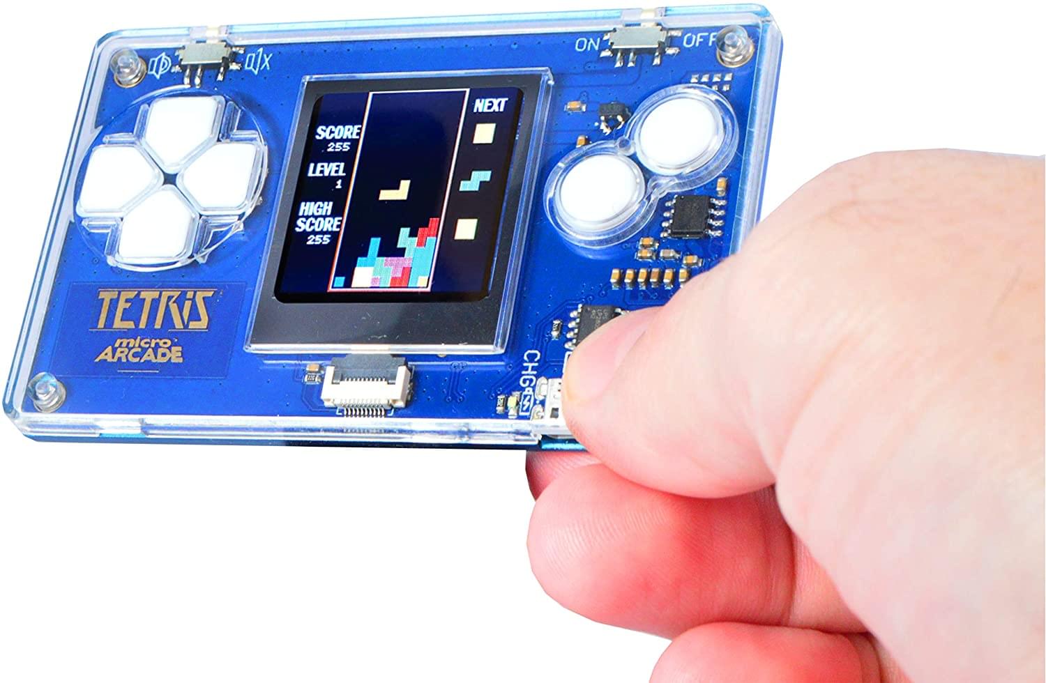 Micro Arcade Miniature Video Game | Tetris
