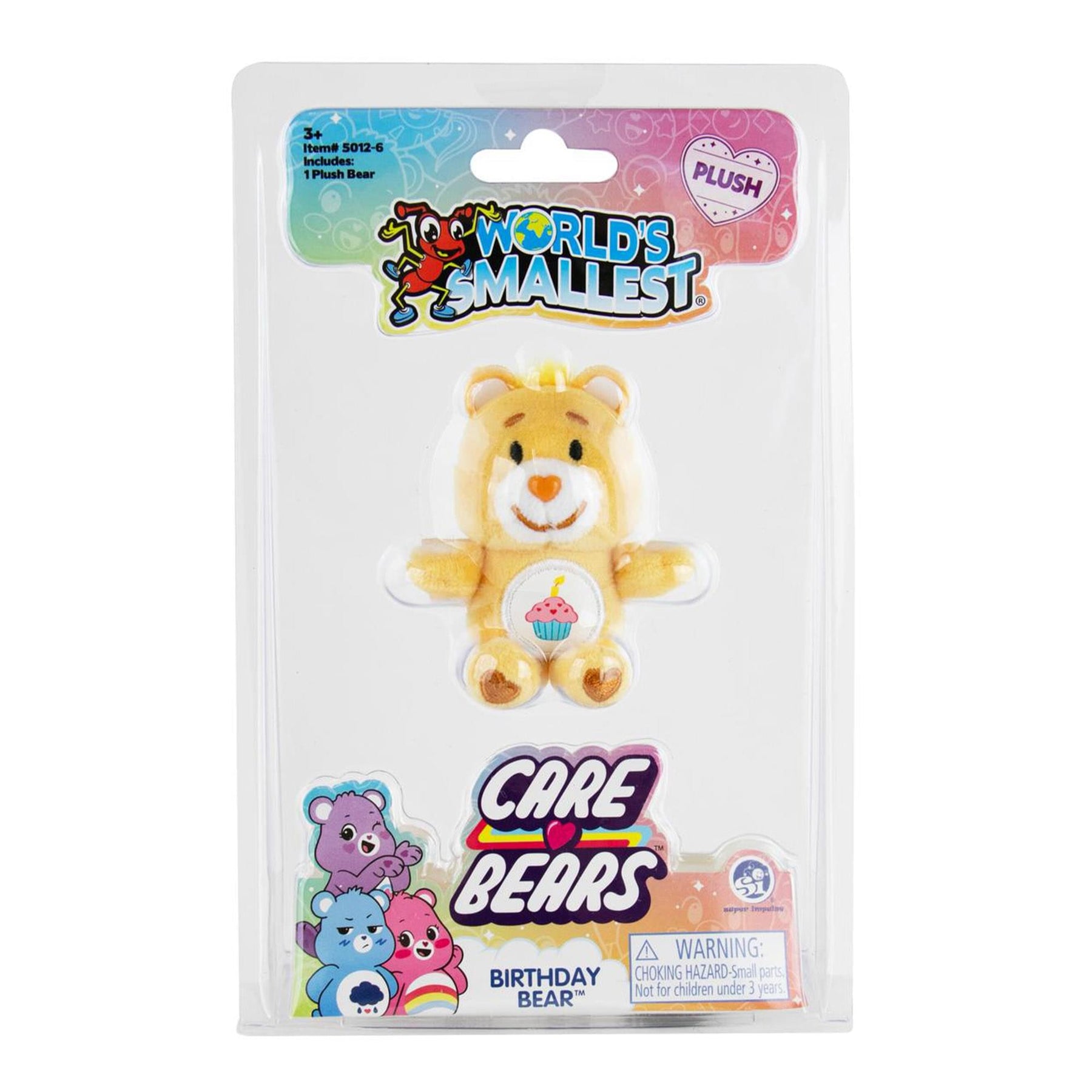 World's Smallest Care Bears Plush Series 6 | Birthday Bear