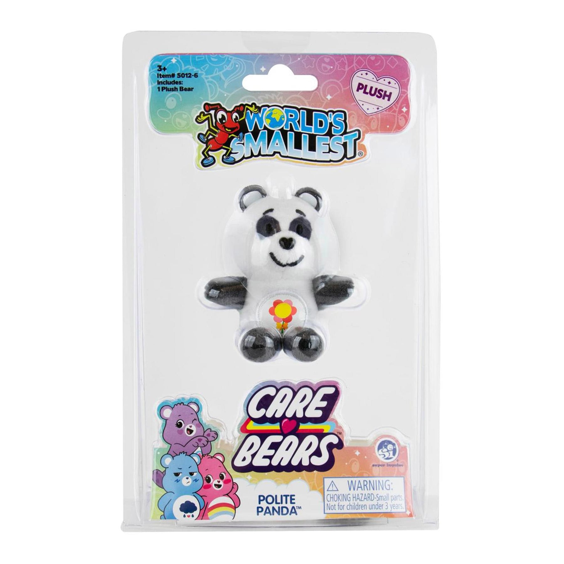 World's Smallest Care Bears Plush Series 6 | Polite Panda