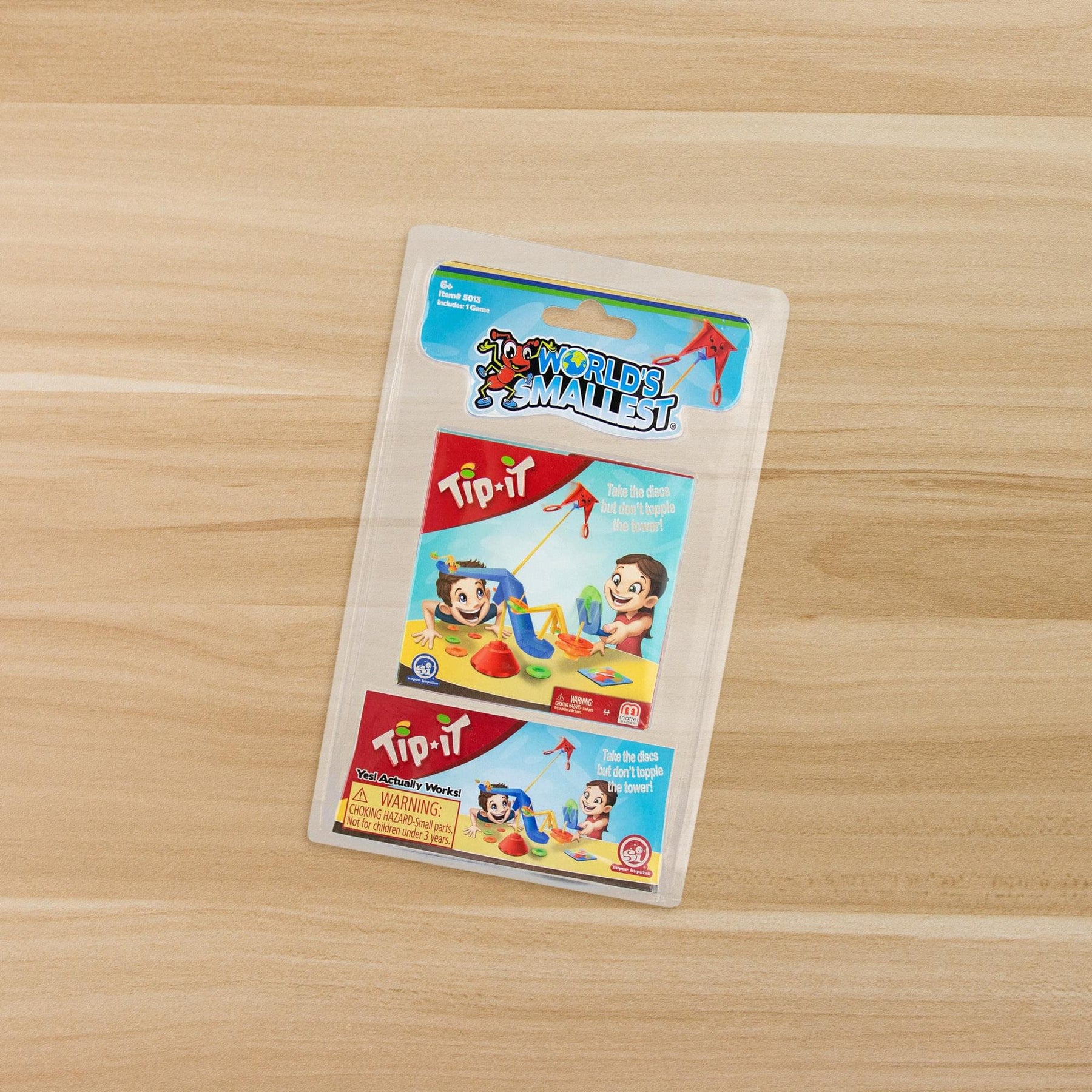 World's Smallest Tip It Game