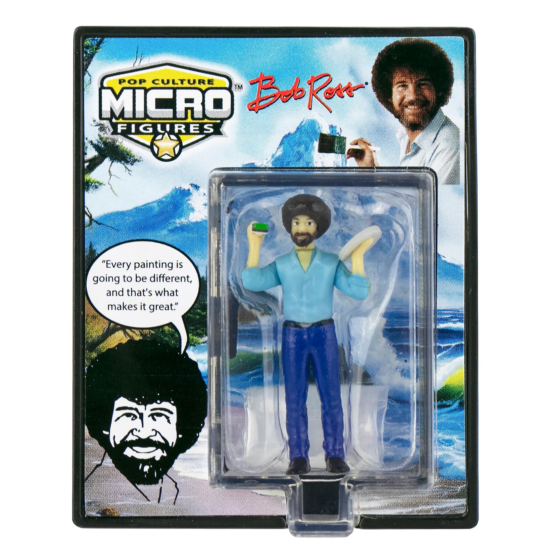 Worlds Smallest Micro Figure | Bob Ross