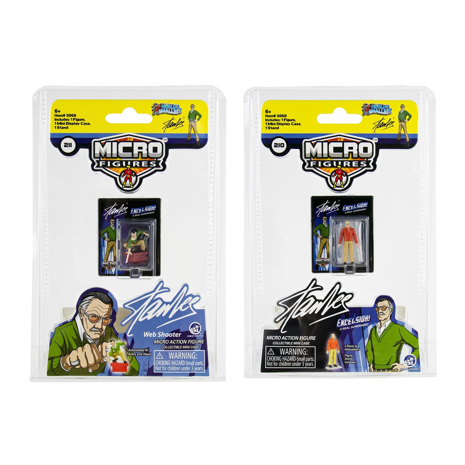 Worlds Smallest Stan Lee Micro Figure | One Random