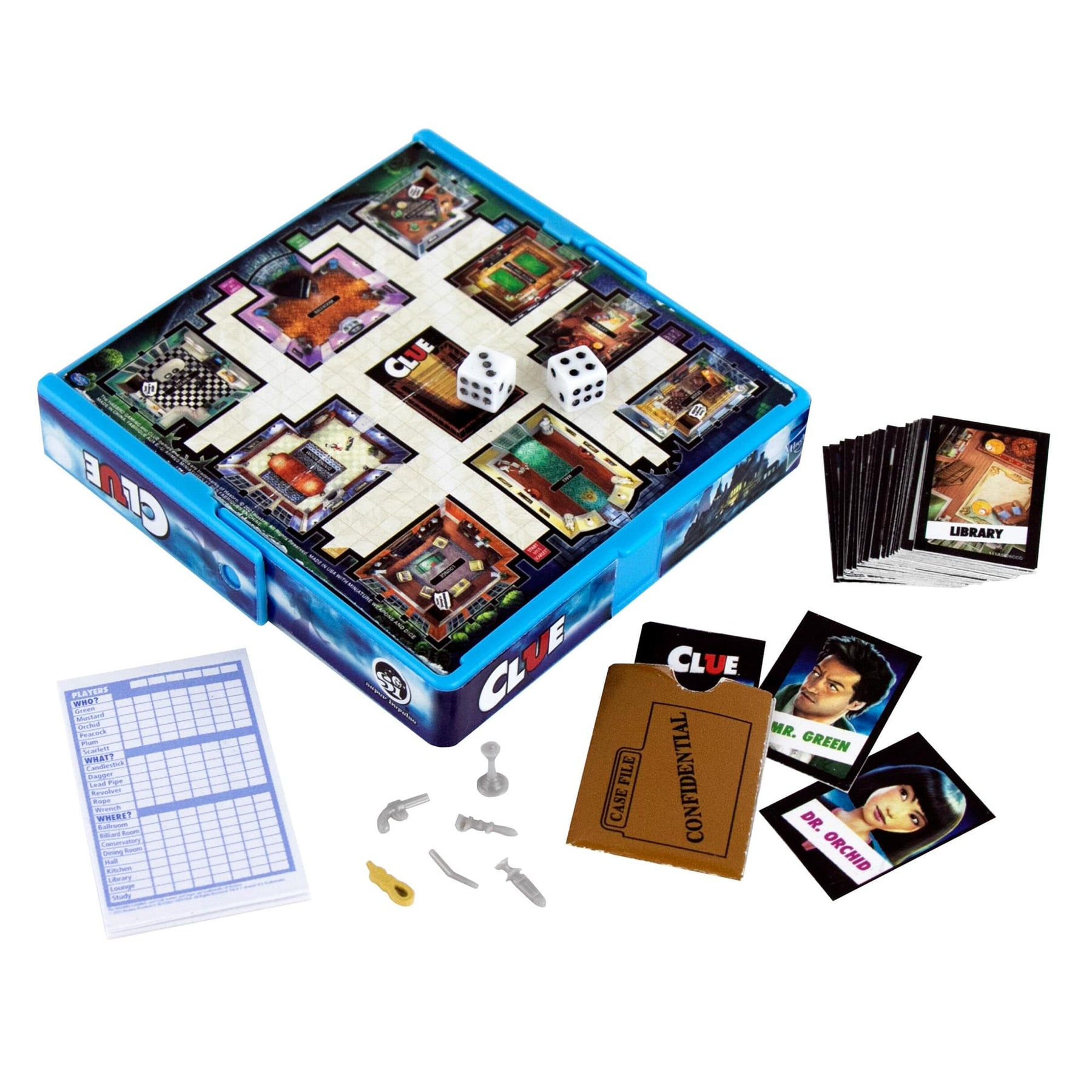 Worlds Smallest Clue Board Game