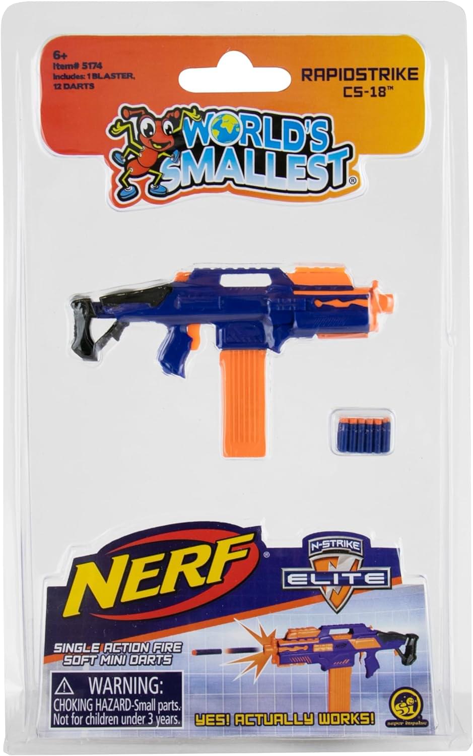 World's Smallest Nerf Blaster | Rapidstrike CS-18