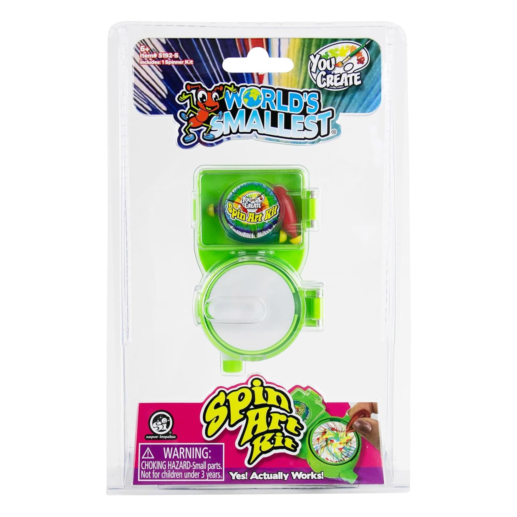 World's Smallest Spin Art Kit
