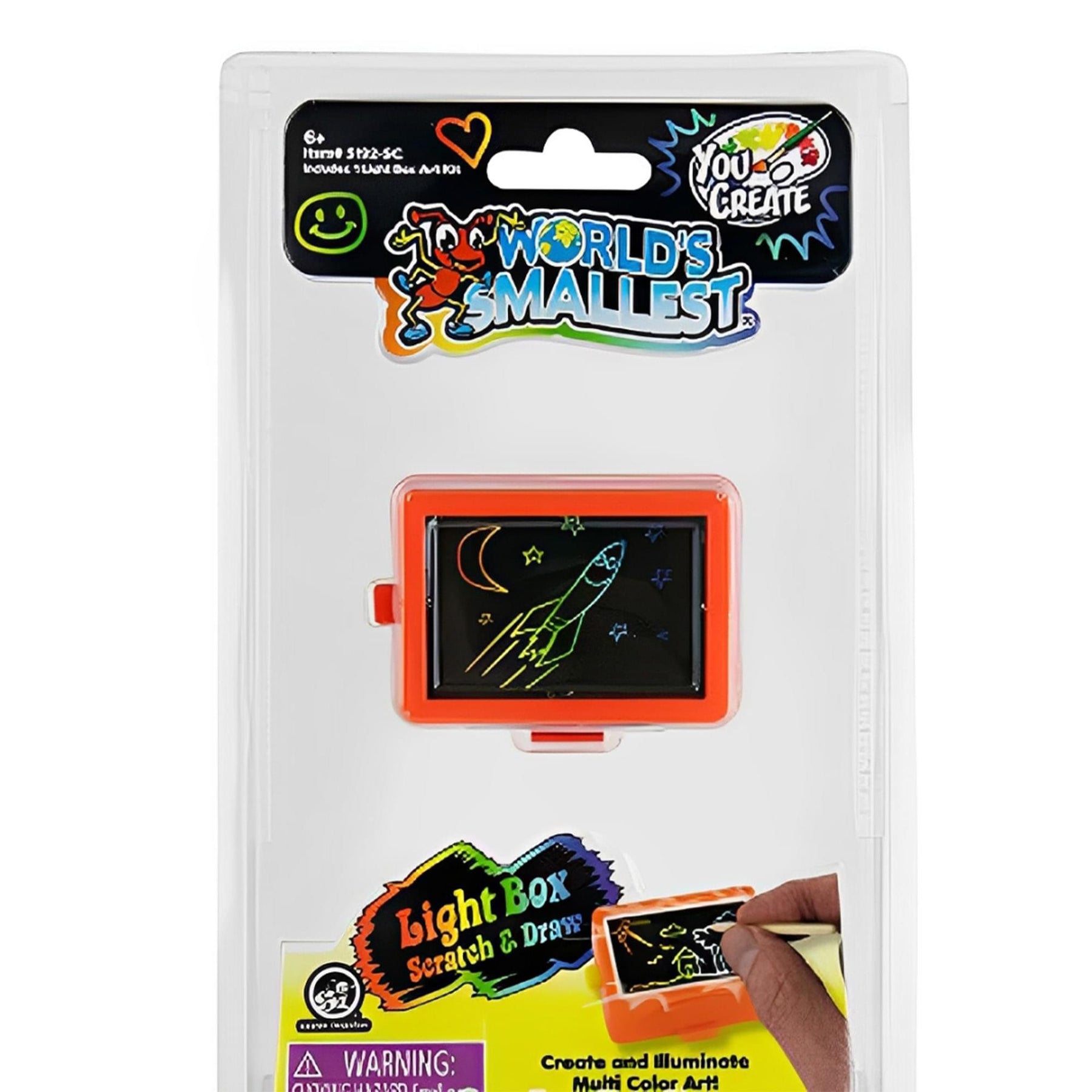 World's Smallest Light Box Scratch Art Kit