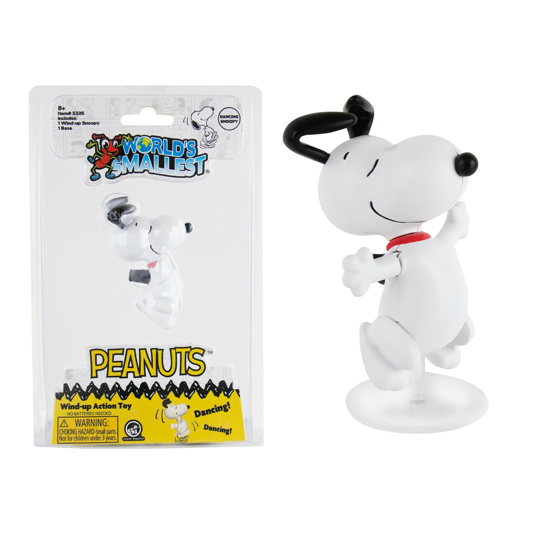 World's Smallest Peanuts Dancing Snoopy