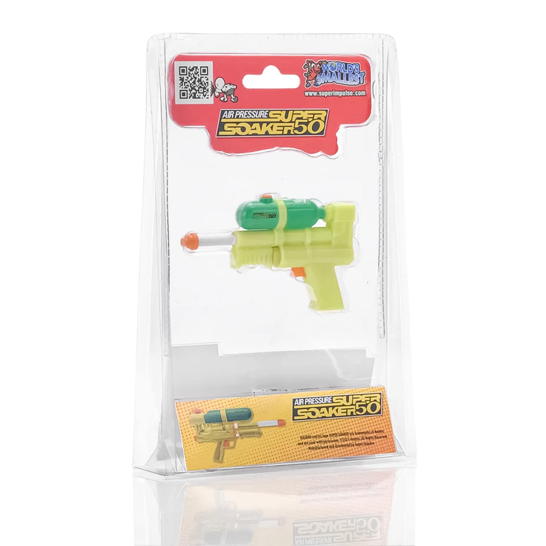 World's Smallest Super Soaker Water Gun | Air Pressure Super Soaker 50